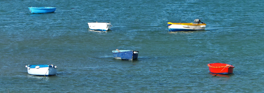 Guernsey Boats in Grand Havre Bay 1